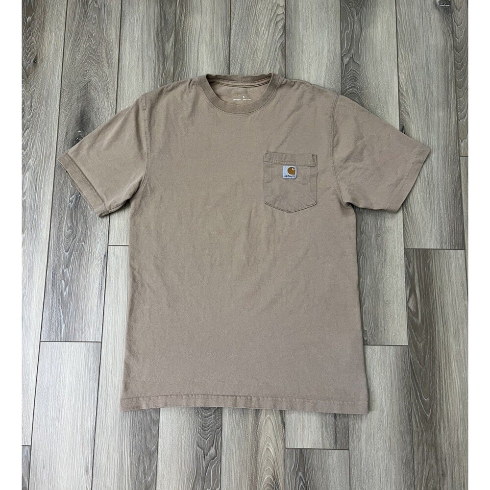 Carhartt K87 Men's Cotton Original Fit Pocket Tee Short Sleeve Shirt Size Small